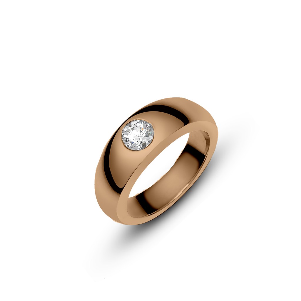 pear shaped lab diamond ring